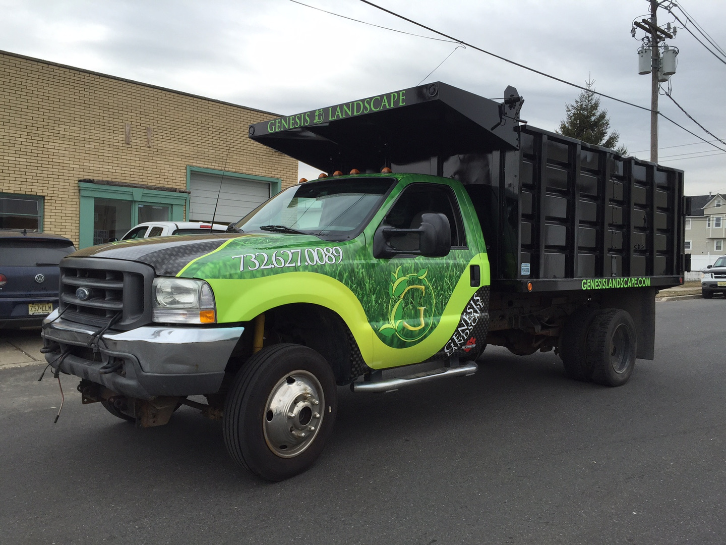 Service fleet graphics