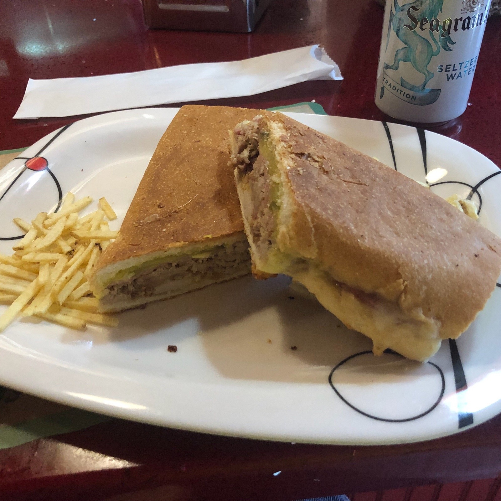 The Cubano sandwich at Cha Cha Cha Cuban Cafe